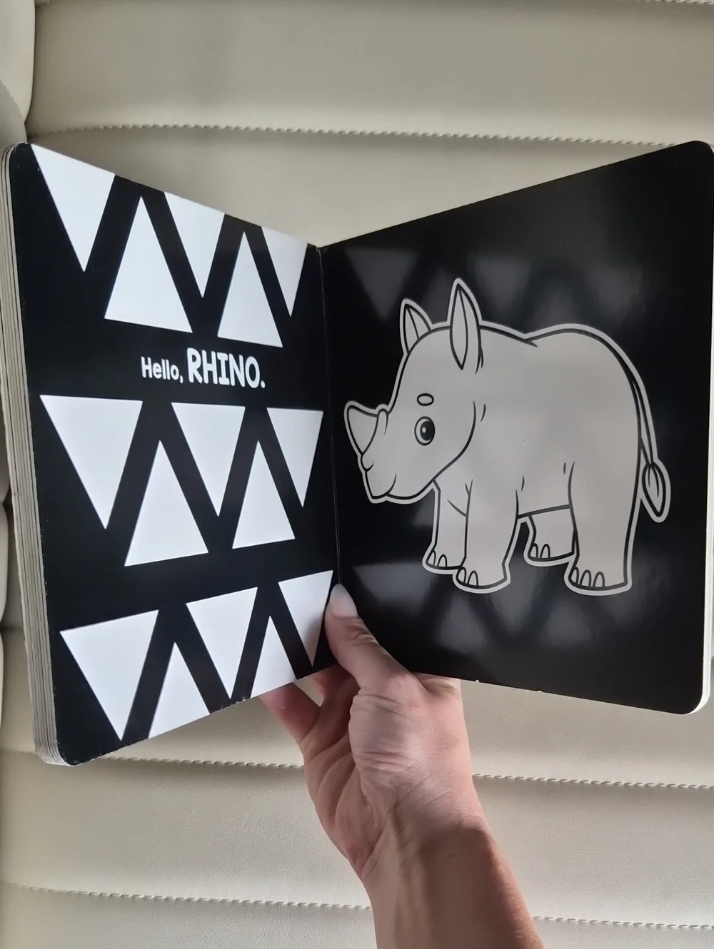 High-Contrast Baby Book - Black & White